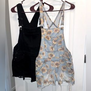 Two junior’s overalls Large